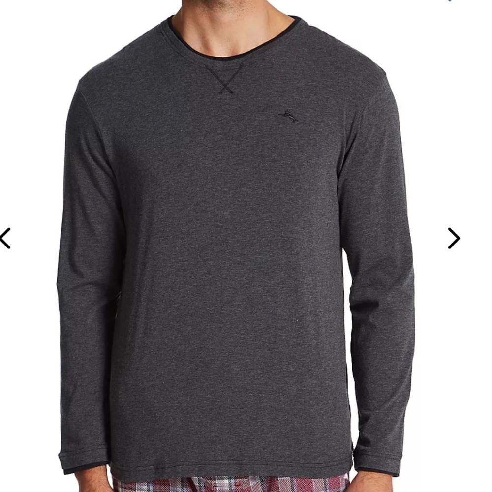 Tommy Bahama Cotton Modal Long Sleeve Knit Jersey T-Shirt